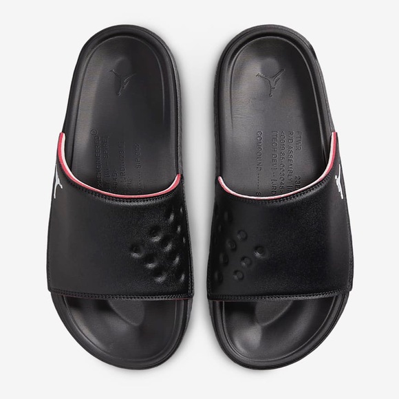 New In Box Mens Jordan Play Herringbone Pattern Foam Sandals Multiple Sizes - Picture 3 of 5